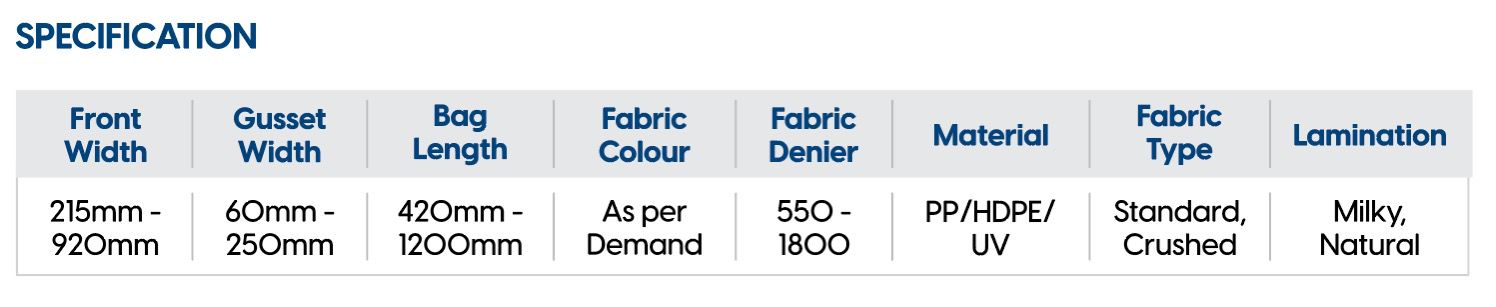 PP Woven Bags - Durable Industrial Packaging